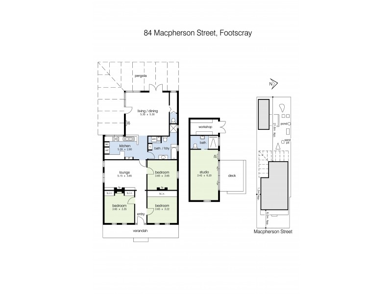 84 Macpherson Street, Footscray VIC 3011 Floorplan