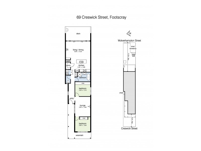 69 Creswick Street, Footscray VIC 3011 Floorplan