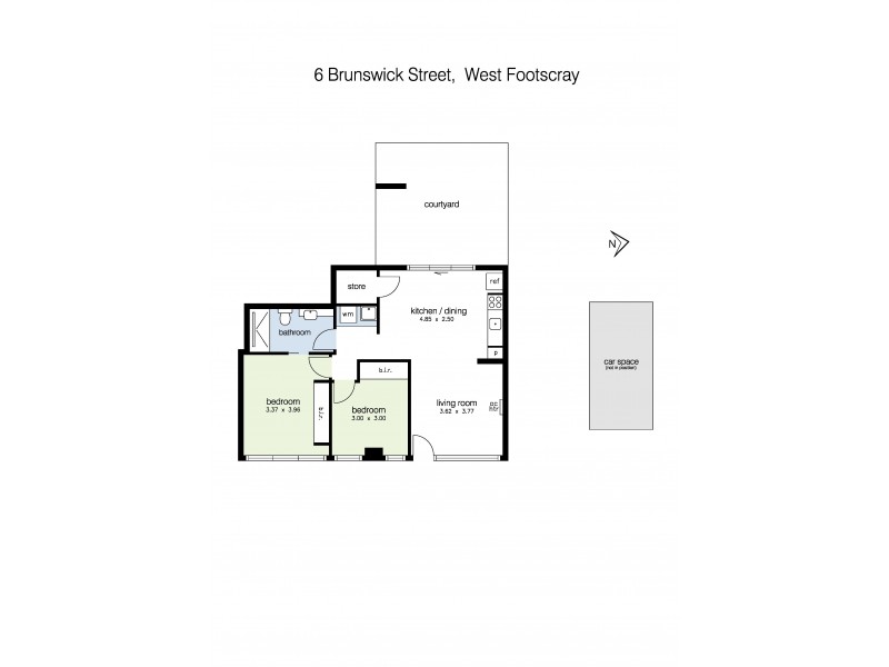 6 Brunswick Street, West Footscray VIC 3012 Floorplan