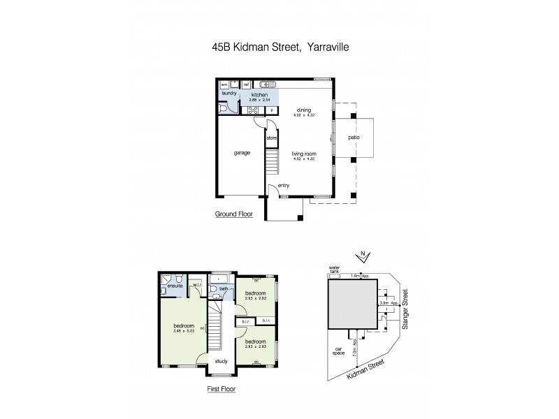 45B Kidman Street, Yarraville VIC 3013 Floorplan
