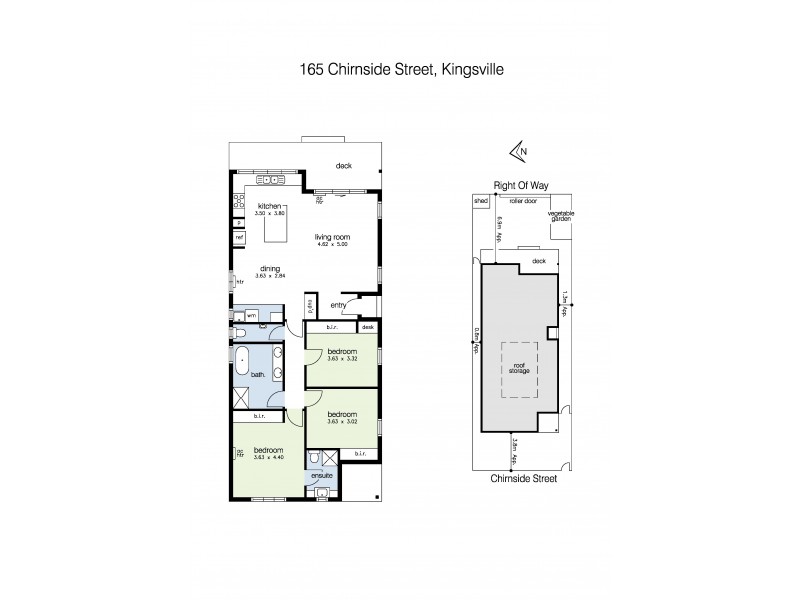 165 Chirnside Street, Kingsville VIC 3012 Floorplan
