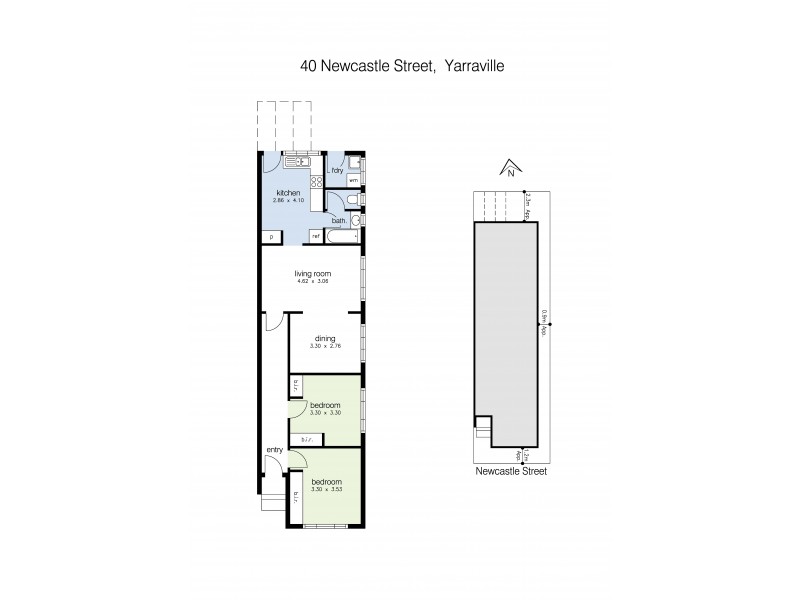 40 Newcastle Street, Yarraville VIC 3013 Floorplan