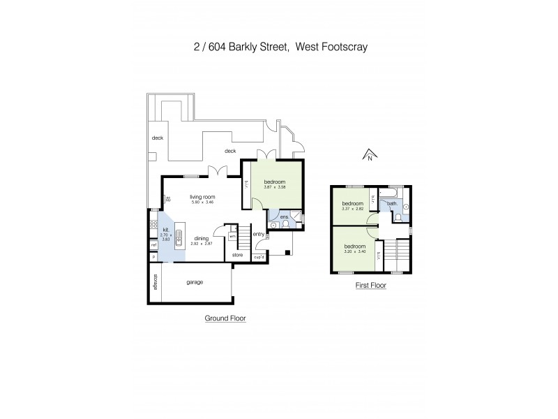 2/604 Barkly Street, West Footscray VIC 3012 Floorplan