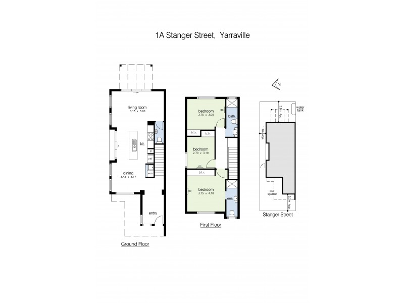 1A Stanger Street, Yarraville VIC 3013 Floorplan
