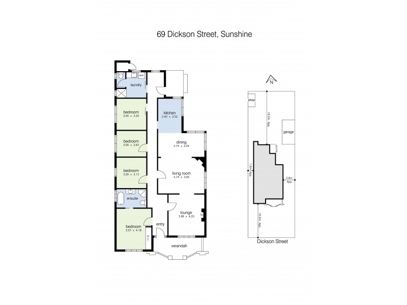 69 Dickson Street, Sunshine VIC 3020 Floorplan