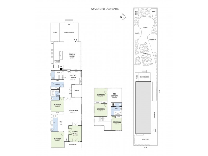 14 Julian Street, Yarraville VIC 3013 Floorplan