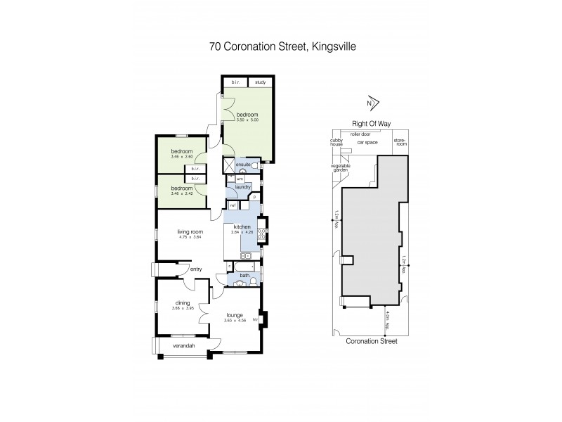 70 Coronation Street, Kingsville VIC 3012 Floorplan