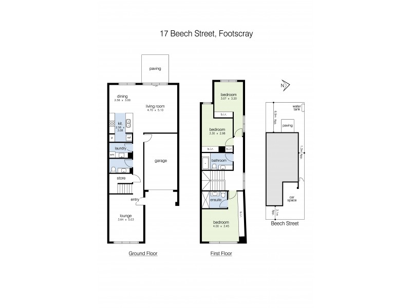 17 Beech Street, Footscray VIC 3011 Floorplan
