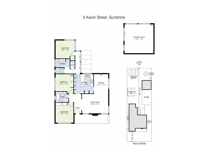 5 Kevin Street, Sunshine VIC 3020 Floorplan