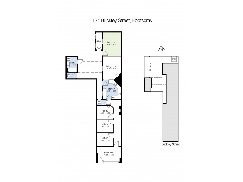 124 Buckley Street, Footscray VIC 3011 Floorplan