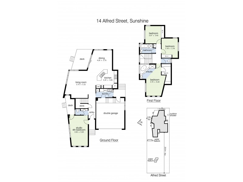 14 Alfred Street, Sunshine VIC 3020 Floorplan