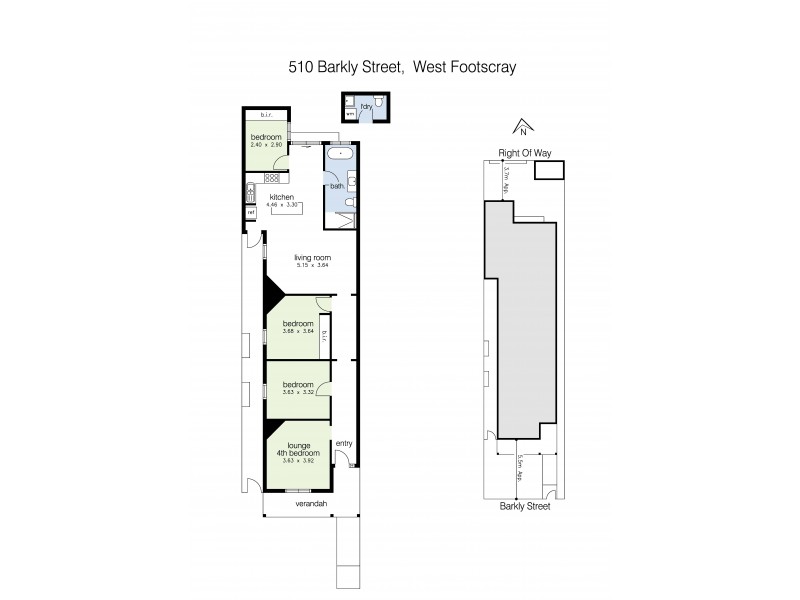 510 Barkly Street, West Footscray VIC 3012 Floorplan