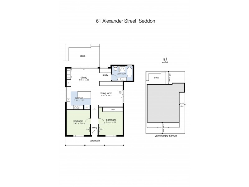 61 Alexander Street, Seddon VIC 3011 Floorplan