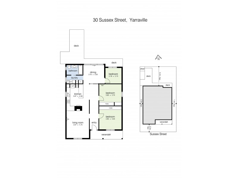 30 Sussex Street, Yarraville VIC 3013 Floorplan