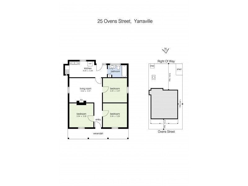 25 Ovens Street, Yarraville VIC 3013 Floorplan
