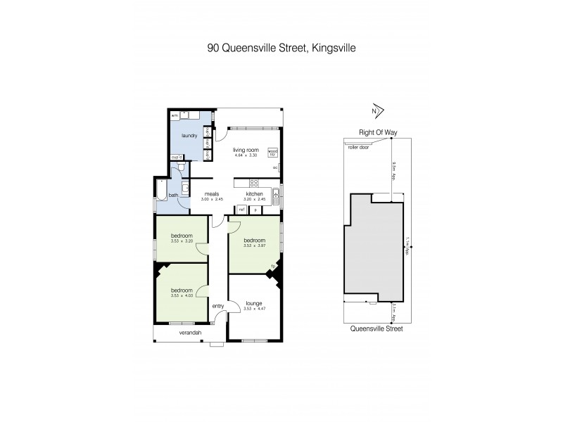 90 Queensville Street, Kingsville VIC 3012 Floorplan