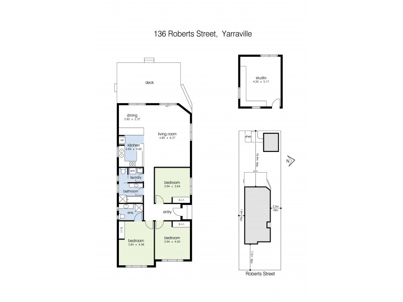 136 Roberts Street, Yarraville VIC 3013 Floorplan
