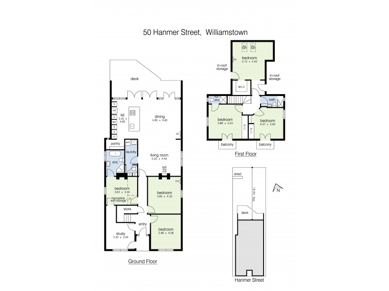 50 Hanmer Street, Williamstown VIC 3016 Floorplan