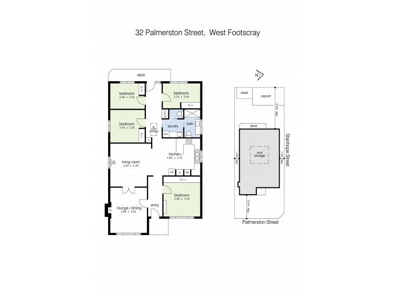 32 Palmerston Street, West Footscray VIC 3012 Floorplan