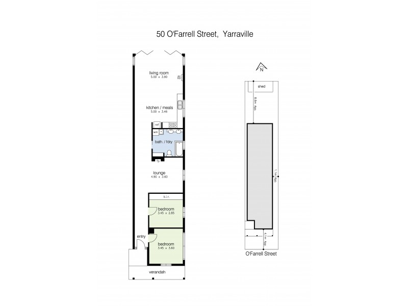 50 O’Farrell Street, Yarraville VIC 3013 Floorplan