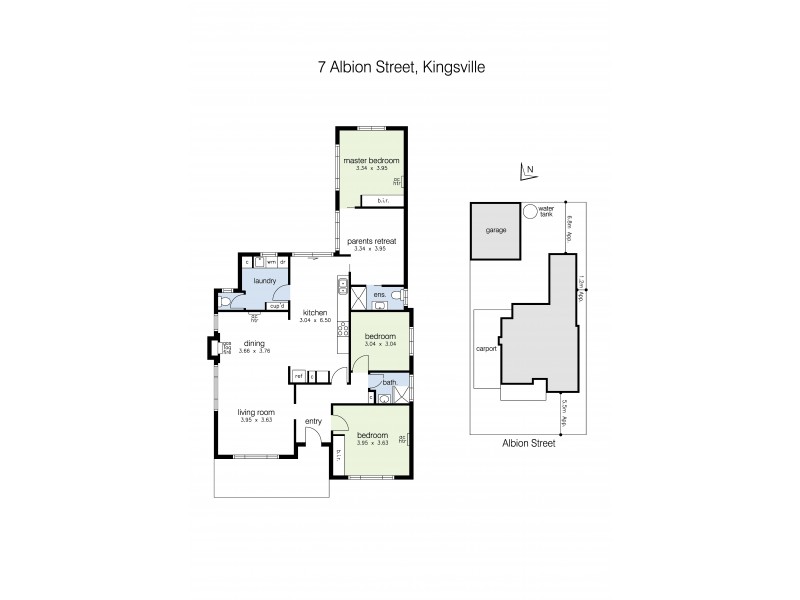 7 Albion Street, Kingsville VIC 3012 Floorplan