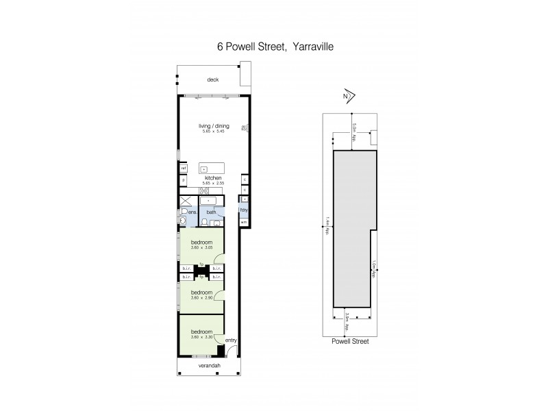 6 Powell Street, Yarraville VIC 3013 Floorplan