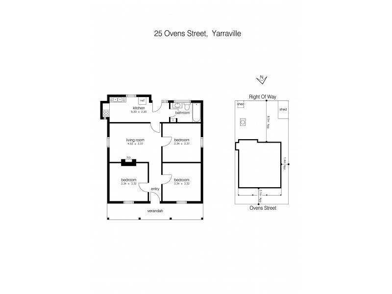 25 Ovens Street, Yarraville VIC 3013 Floorplan