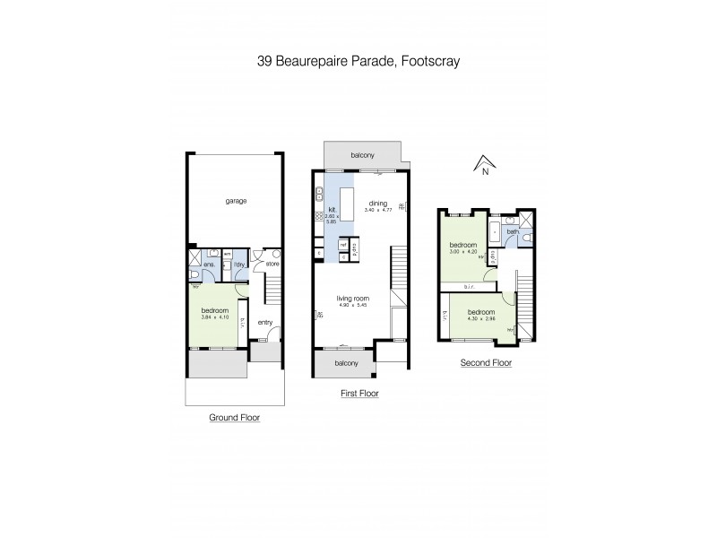 39 Beaurepaire Parade, Footscray VIC 3011 Floorplan