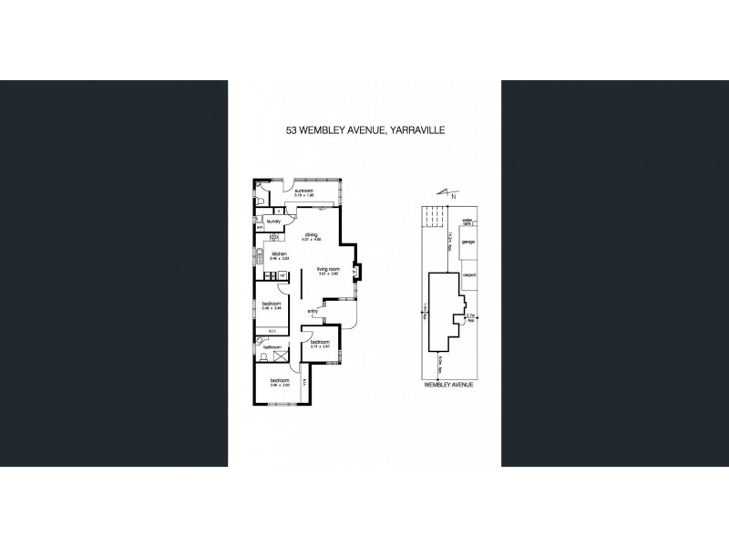 53 Wembley Avenue, Yarraville VIC 3013 Floorplan