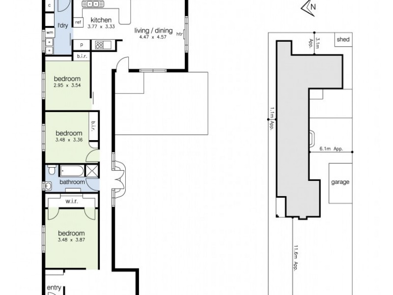 10 Busch Street, West Footscray VIC 3012 Floorplan