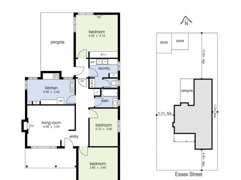 246 Essex Street, West Footscray VIC 3012 Floorplan