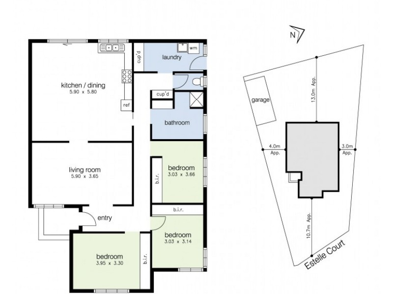 17 Estelle Court, Altona North VIC 3025 Floorplan
