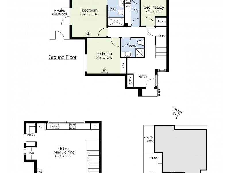 2B Ballard Street, Yarraville VIC 3013 Floorplan