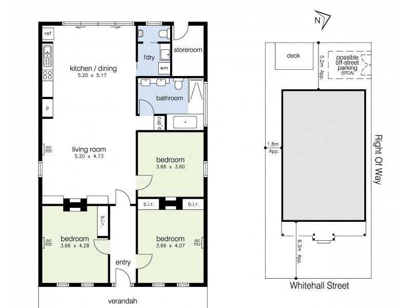 44 Whitehall Street, Footscray VIC 3011 Floorplan