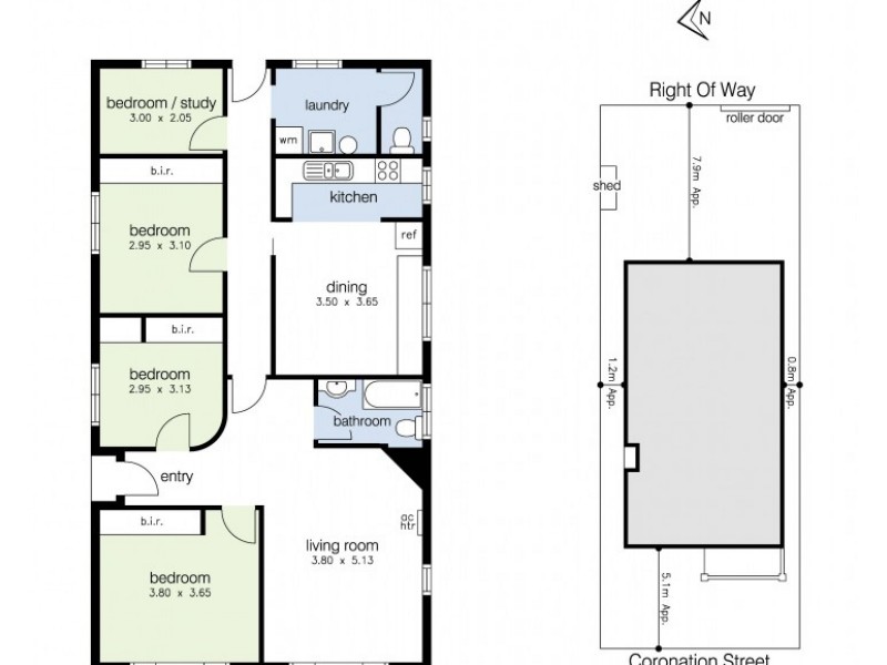 139 Coronation Street, Kingsville VIC 3012 Floorplan
