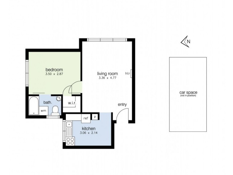 11/41 Hyde Street, Footscray VIC 3011 Floorplan