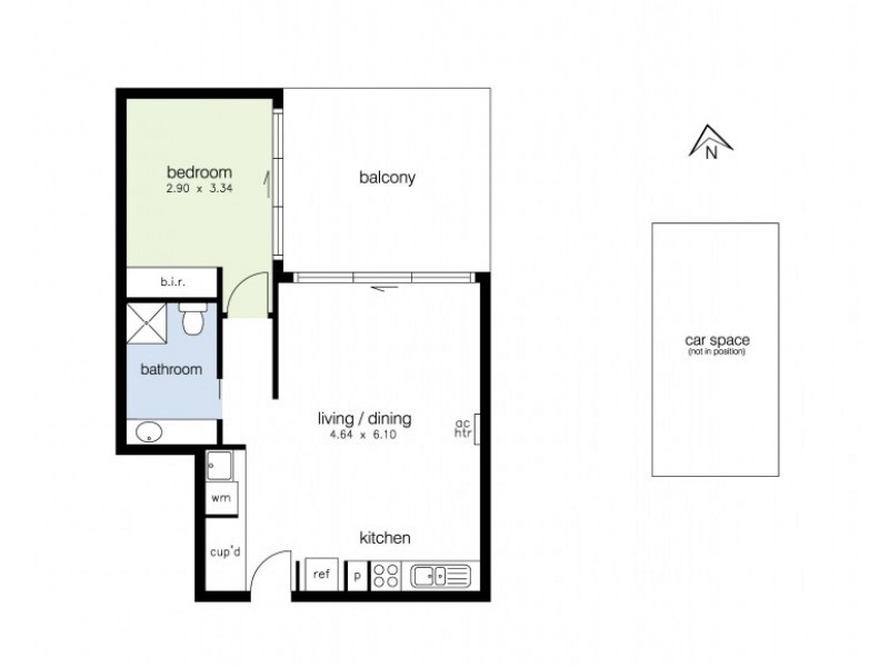 5/232 Williamstown Road, Yarraville VIC 3013 Floorplan