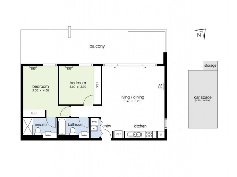 37/44 Eucalyptus Drive, Maidstone VIC 3012 Floorplan
