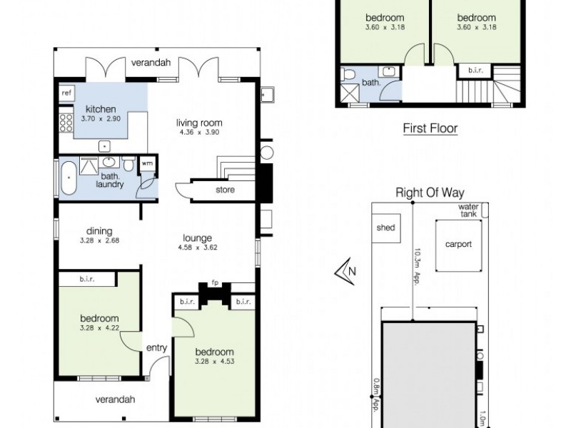 101 Queensville Street, Kingsville VIC 3012 Floorplan