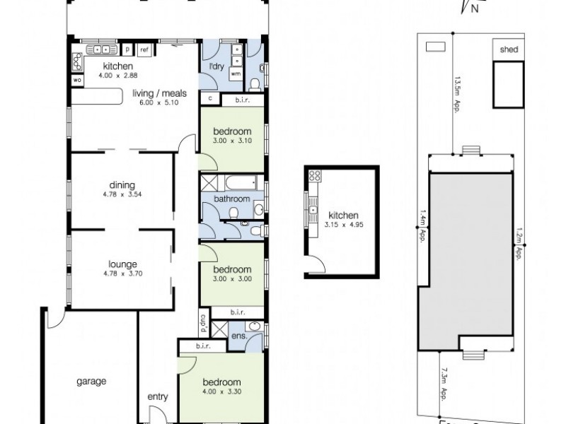 120 Essex Street, West Footscray VIC 3012 Floorplan