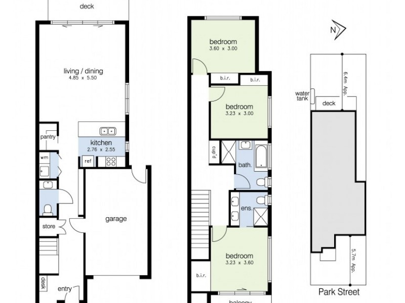 9B Park Street, Footscray VIC 3011 Floorplan