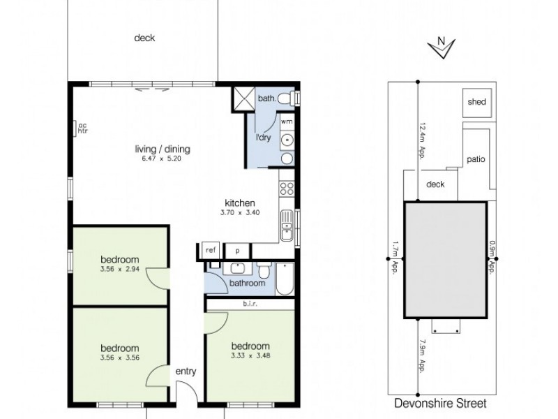 23 Devonshire Street, West Footscray VIC 3012 Floorplan