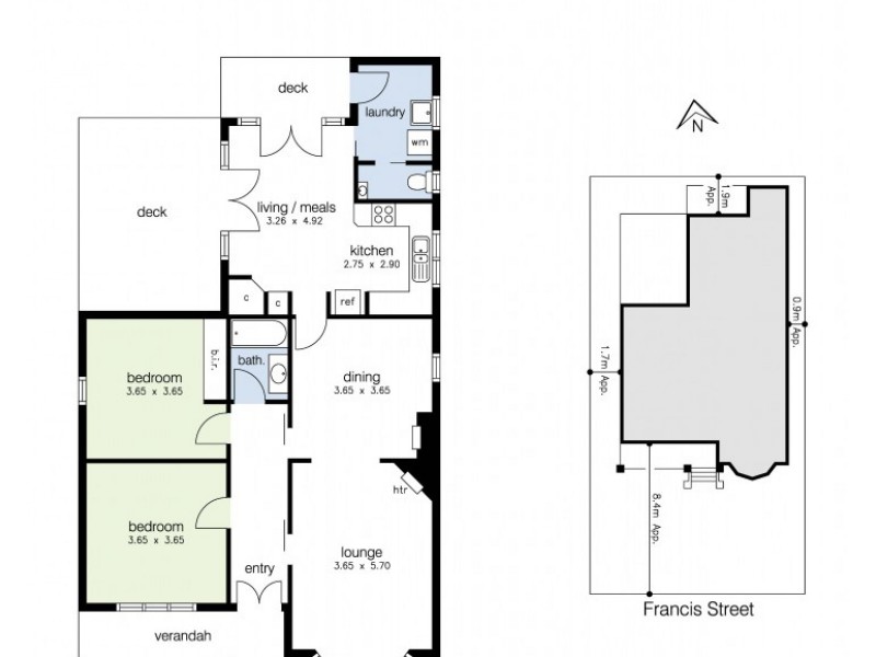 98 Francis Street, Yarraville VIC 3013 Floorplan