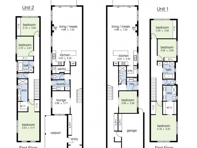 2/36 Bromyard Street, Yarraville VIC 3013 Floorplan