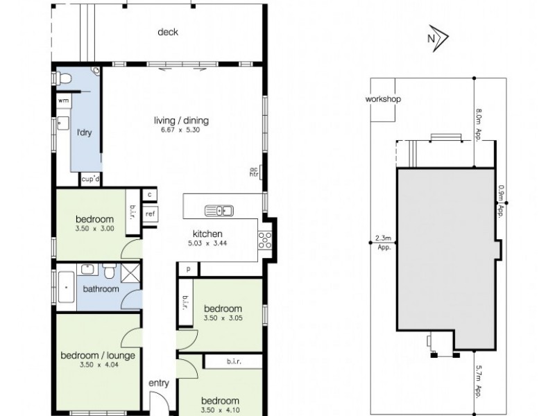 20 Coral Avenue, Footscray VIC 3011 Floorplan