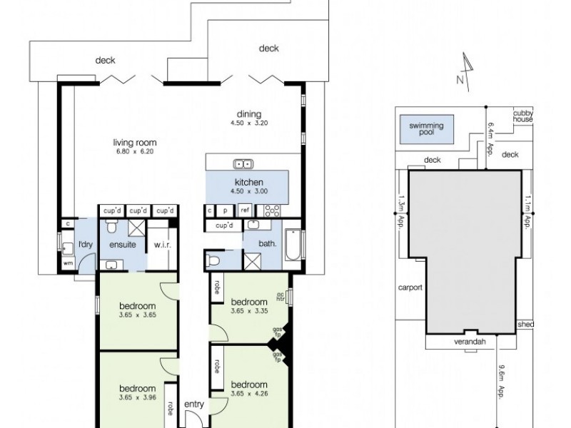 122 Blackwood Street, Yarraville VIC 3013 Floorplan