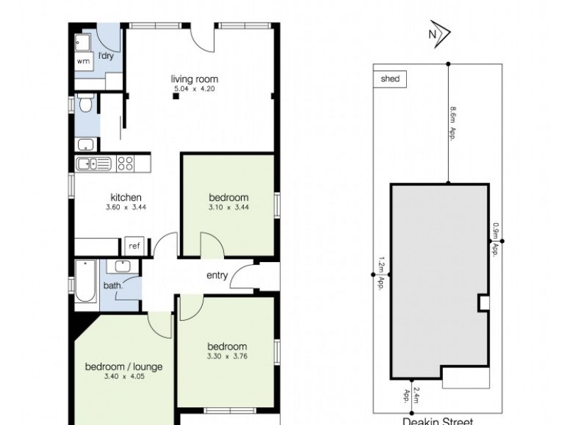 8 Deakin Street, Yarraville VIC 3013 Floorplan