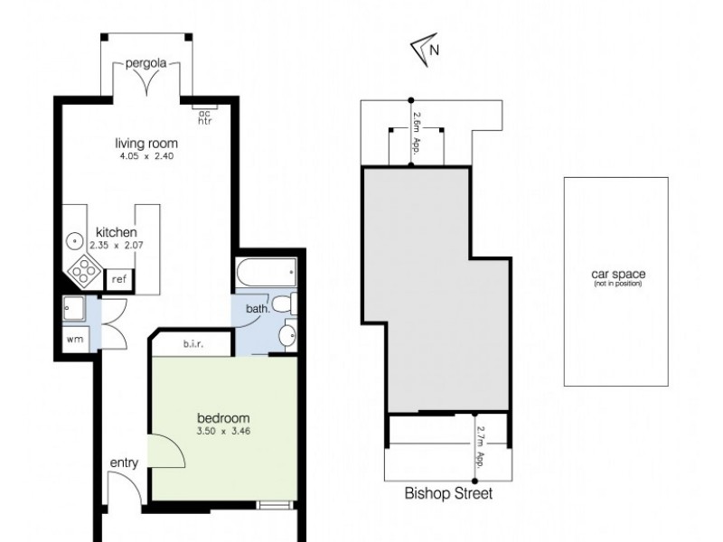 3 Bishop Street, Kingsville VIC 3012 Floorplan