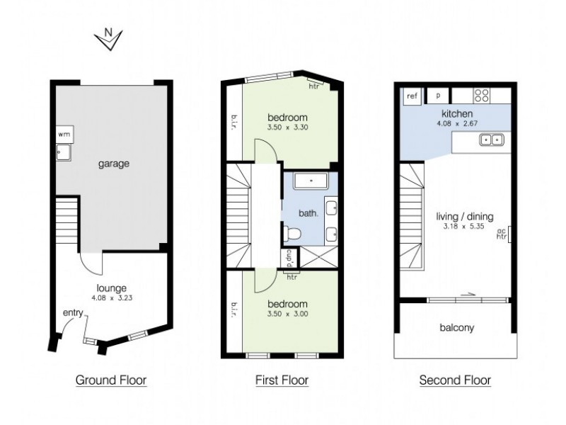 1/240 Hyde Street, Yarraville VIC 3013 Floorplan