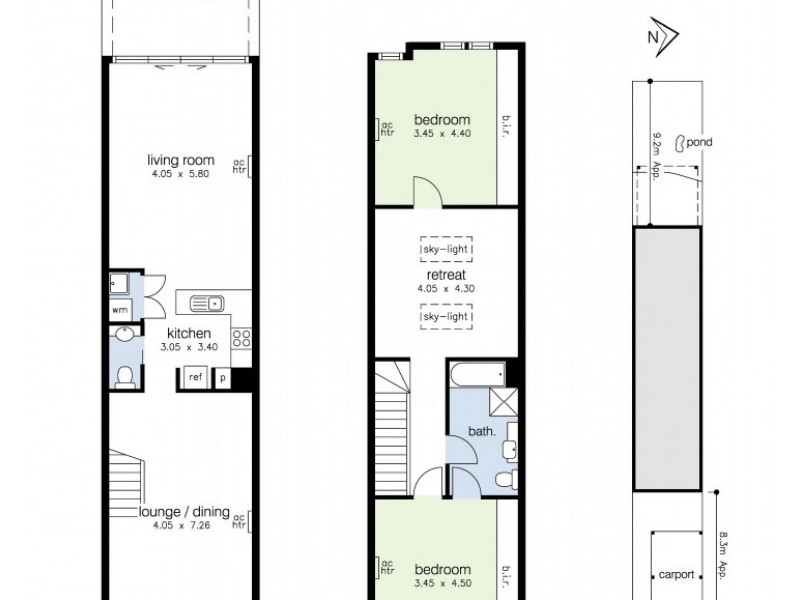 5/204 Stephen Street, Yarraville VIC 3013 Floorplan